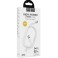 HOCO X51 100W CHARGING DATA CABLE TYPE-C TO TYPE-C 2, WHITE