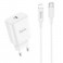HOCO C57A SPEED PD+QC3.0 CHARGER SET (TYPE-C TO LIGHTNING)(EU) - WHITE