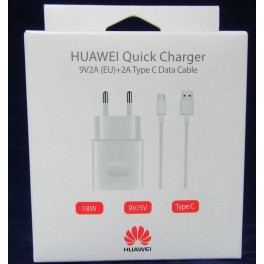 HUAWEI ADAPTER + DATA CABLE QUICK CHARGE 2A TYPE-C