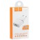HOCO C11 SMART SINGLE USB (LIGHTNING CABLE)CHARGER SET(EU) - WHITE