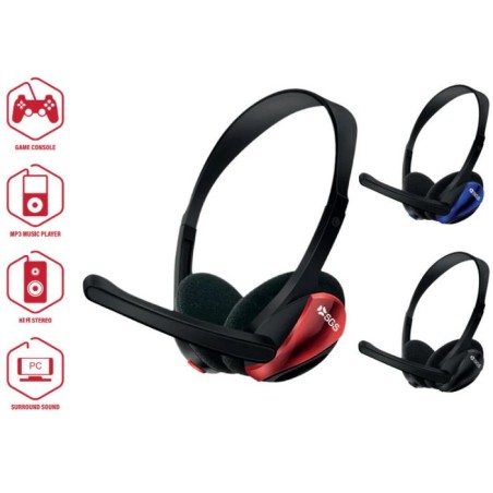 SGS CUFFIA GAMING RAPTOR CON MICROFONO SGS CUFFIA