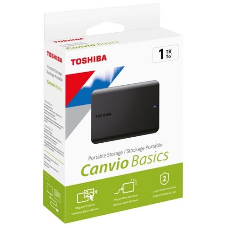 TOSHIBA HDD ESTERNO 1TB 2,5" USB 3.3 TOSHIBA HD