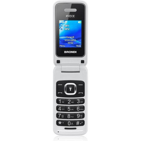 BRONDI FOX CELLULARE DUAL SIM BIANCO BRONDI BRONDI