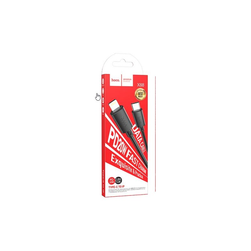 HOCO X88 DATA CABLE TYPE-C IPHONE HOCO CAVI HOCO X88 DATA CABLE TYPE-C IPHONE HOCO CAVI