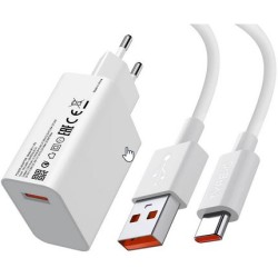 XIAOMI CARICABATTERIE+CAVO TYPE-C 33W XIAOMI CARICABATTERIE