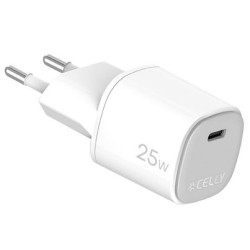 CELLY Caricabatterie - UPTC1USBC25W - 25W GaN Wall charger [UPT COL...