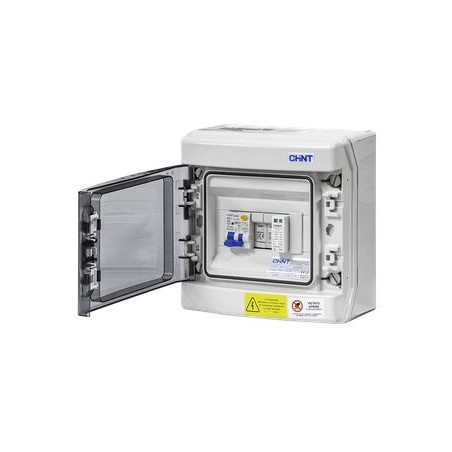 Chint - Quadro AC monofase con 1 linea inverter 32A CHINT QUADRI DC...