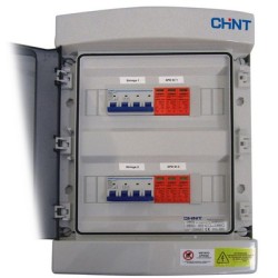 Chint - Quadro DC 2 stringa 2 MPPT MT 20A 1000Vdc 6 KW CHINT QUADRI...