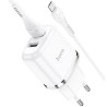 HOCO N4 DUAL PORT CHARGER WHITE HOCO CARICABATTERIE