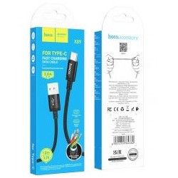 HOCO X89 CAVO USB-TYPE-C BLACK HOCO CAVI