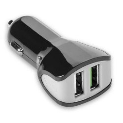 CELLY Caricabatterie CC2USBTURBO - 17W 2 USB-A Car Charger CELLY CA...