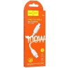 HOCO X96 100W CHARGING DATA CABLE TYPE-C TYPE-C WHITE HOCO CAVI