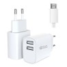 SGS CARICATORE 12W +CAVO MICRO SGS CARICABATTERIE