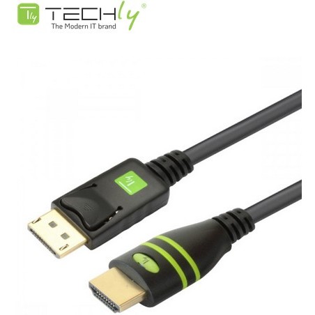 TECHLY Cavo Convertitore da DisplayPort a HDMI 1 m  CAVI
