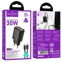 HOCO N62 30W CHARGER+CAVO TYPE-C HOCO CARICABATTERIE