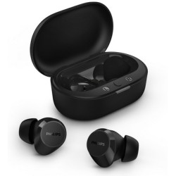 PHILIPS CUFFIE TRUE WIRELESS BLACK TAT1209BK PHILIPS AURICOLARI E C...