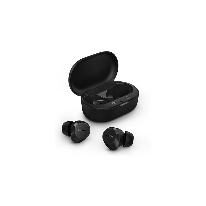 PHILIPS CUFFIE TRUE WIRELESS BLACK TAT1209BK PHILIPS AURICOLARI E C...