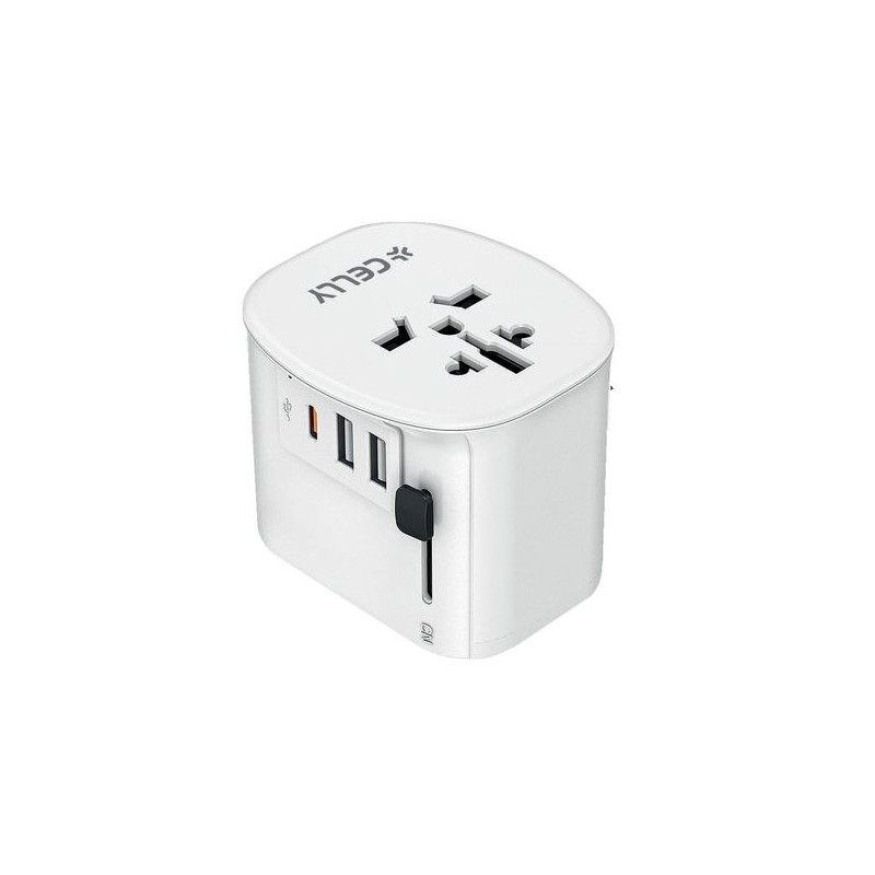 CELLY MULTIPLUG30W 30W Multiplug Travel Charger CELLY CARICABATTERIE