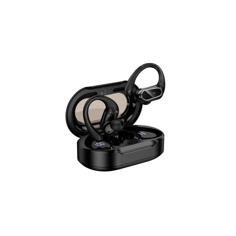 HOCO EQ29 TRUE WIRELESS BT HEADSET BLACK HOCO AURICOLARI E CUFFIE B...