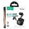 HOCO EQ34 PLUS ANC+ENC TRUE WIRELESS BT HEADSET BLACK HOCO AURICOLA...