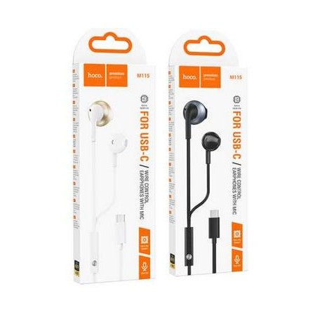 HOCO M115 AURICOLARE USB-C HOCO AURICOLARI