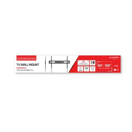 SUPERIOR SUPSTV007 60-100FULL MOTION EXTRA SLIM SUPPORTO TV SUPERIO...