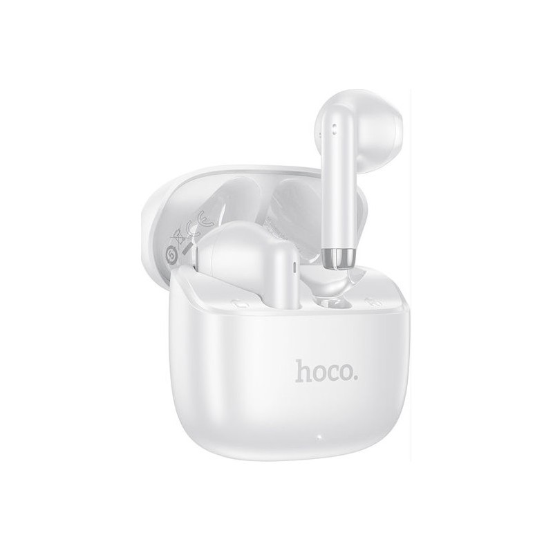 HOCO EW205 TRUE WIRELESS BT HEADSET WHITE HOCO AURICOLARI E CUFFIE ...