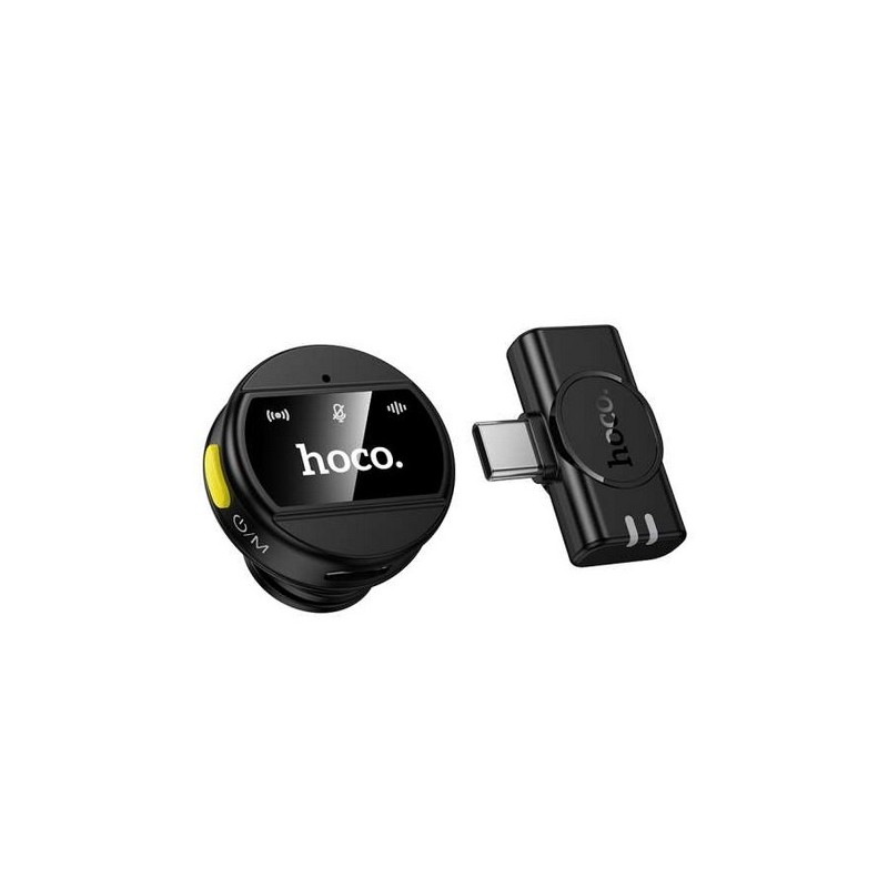 HOCO L21 CHARM WIRELESS MICROPHONE TYPE-C BLACK HOCO VARIE