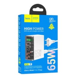 HOCO N36 CON 6 PORTE CARICATORE 65W HOCO CARICABATTERIE