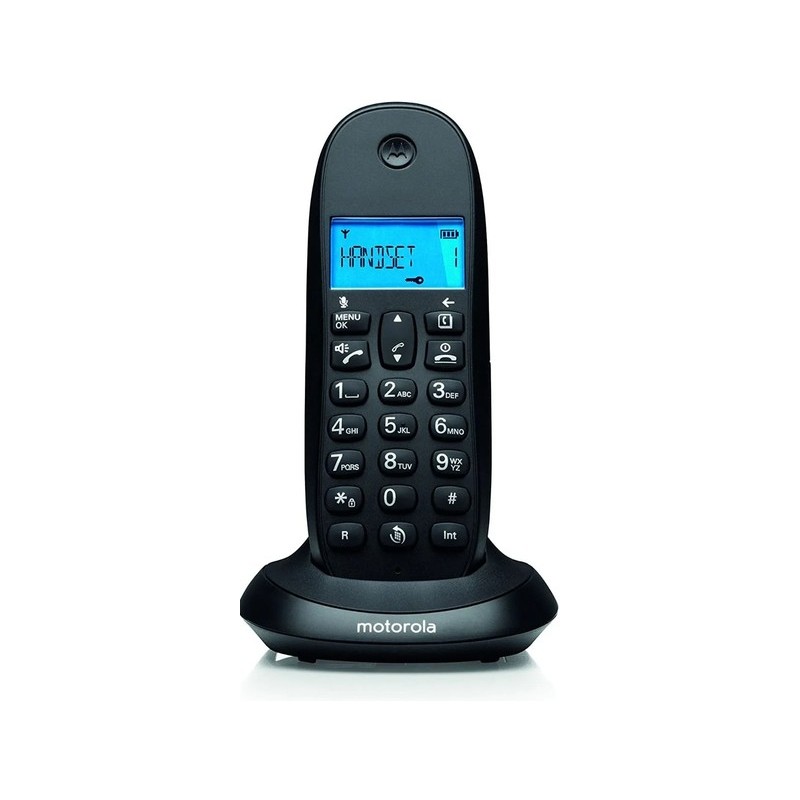 MOTOROLA C1001CB+ CORDLESS BLACK MOTOROLA MOTOROLA