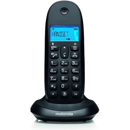 MOTOROLA C1001CB+ CORDLESS BLACK MOTOROLA MOTOROLA