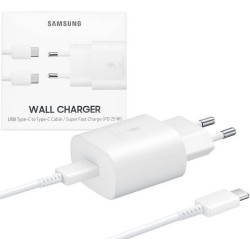 SAMSUNG TRAVEL CHARGER 25W EP-T2510NWEGWW TYPE-C WHITE SAMSUNG CARI...