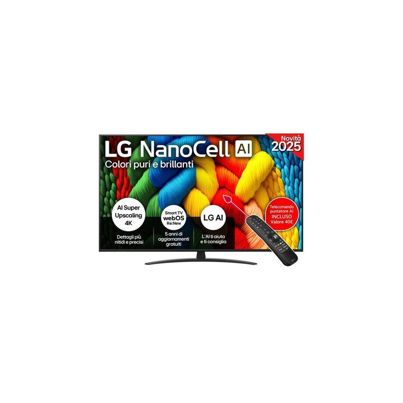 LG TV NANOCELL 65" 65NANO81A3A 4K SMART TV LG LG