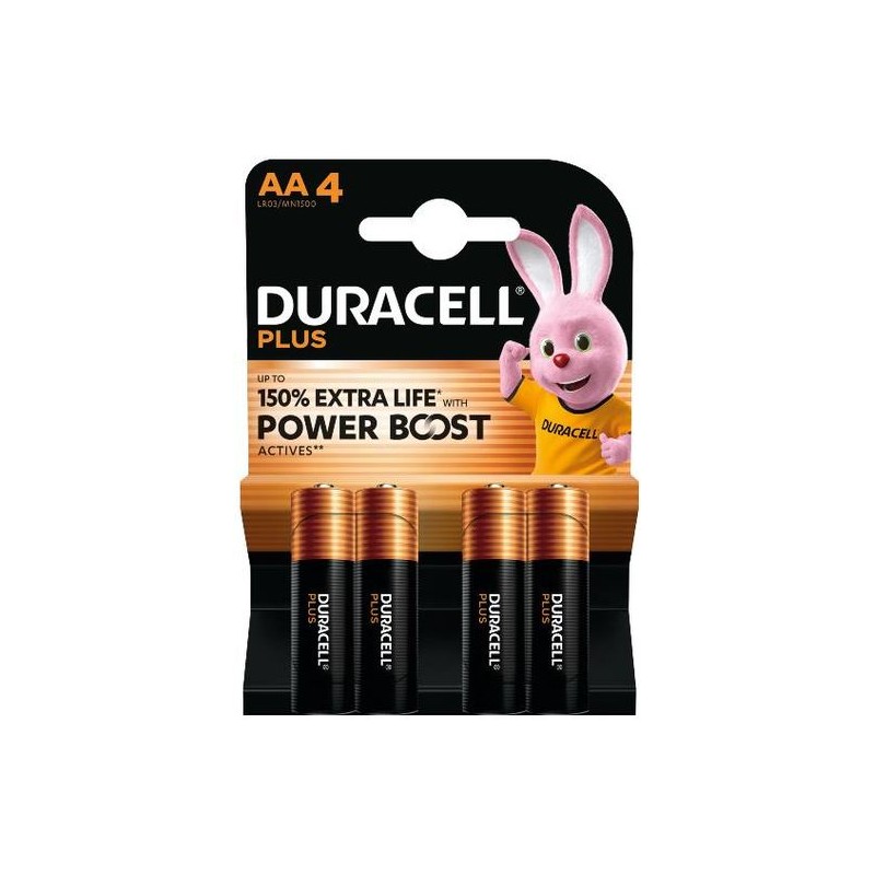 DURACELL PLUS POWERBOOST AA 1500 CONF.4 DURACELL DURACELL