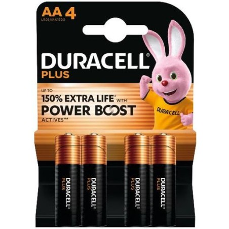 DURACELL PLUS POWERBOOST AA 1500 CONF.4 DURACELL DURACELL