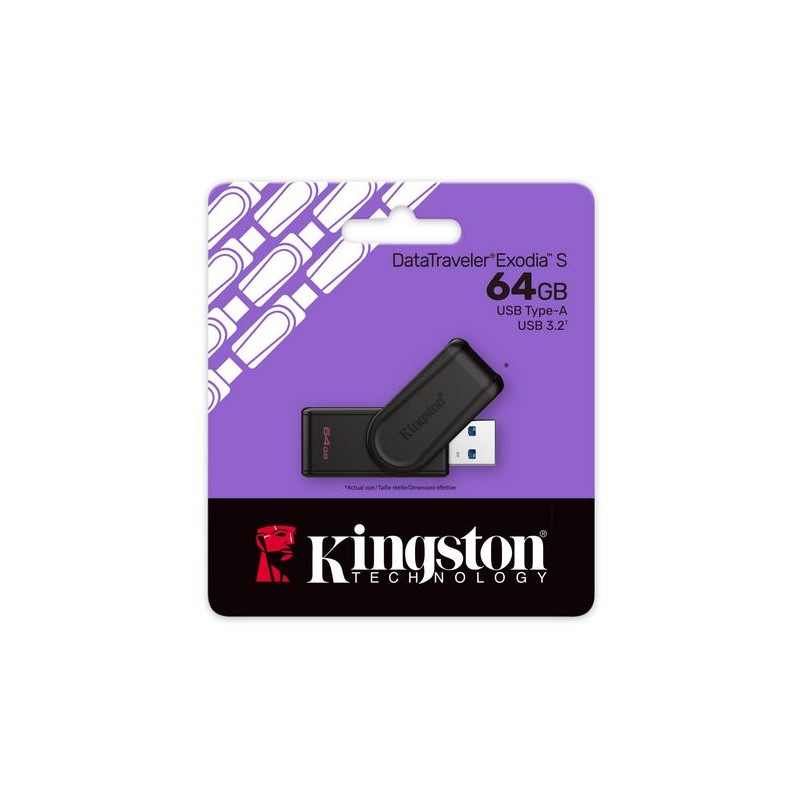 KINGSTONE PEN DRIVE 64GB USB 3.2 KINGSTON PENDRIVE