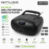 MUSE MD-028DB RADIO CON CD RADIO FAM E DAB+ COLORE NERO MUSE HI-FI