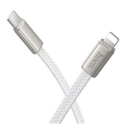 HOCO X125 PD30W USB-C TO IPHONE LIGHTNING WHITE HOCO CAVI