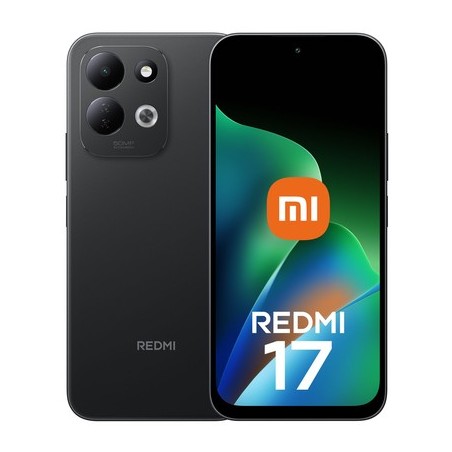 XIAOMI REDMI 17 4G 4+128GB DUOS ITALIA BLACK XIAOMI XIAOMI
