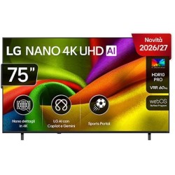 TV LED LG 75" 75NU85CB6LA NANOCELL 4K SMART TV WIFI DVB-T2/S2 4HDMI...