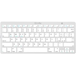 CELLY Tastiera wireless SWKEYBOARDBTSV finitura simil alluminio CEL...