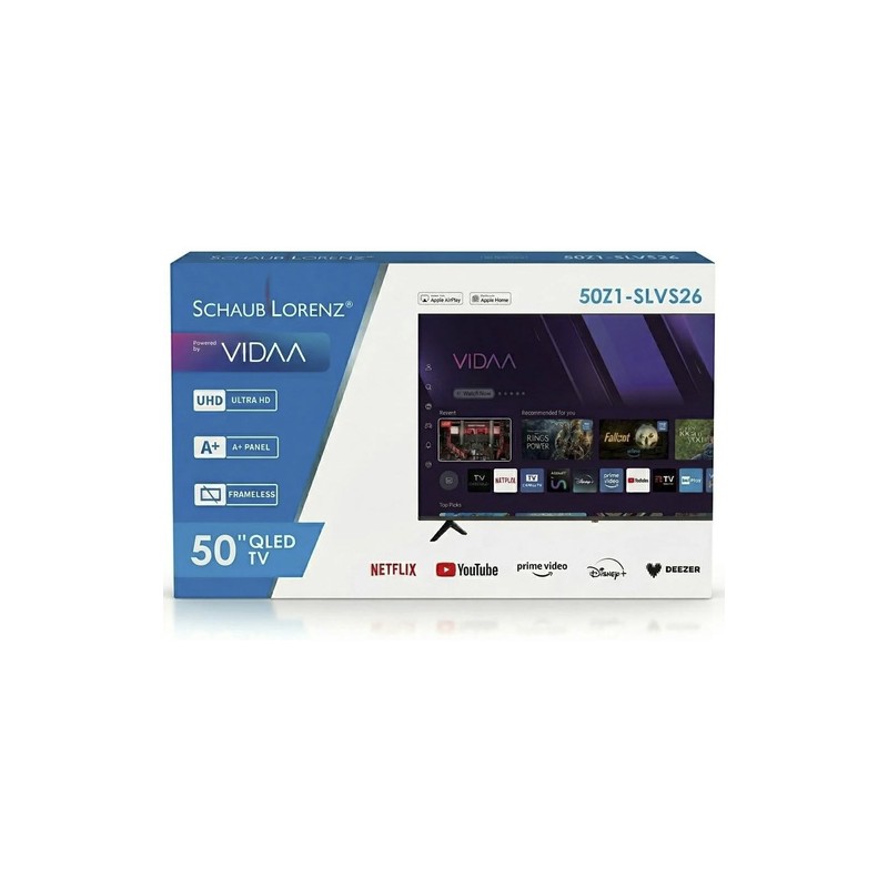SCHAUB LORENZ TV QLED 50" 50Z1SLVS26 SCHAUB LORENZ LED