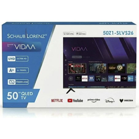 SCHAUB LORENZ TV QLED 50" 50Z1SLVS26 SCHAUB LORENZ LED