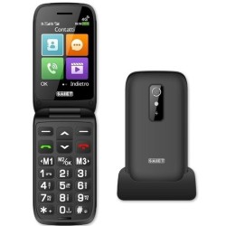 SAIET SHELL 4G TELEFONO NERO SAIET SAIET