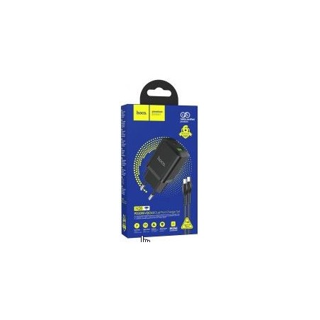 HOCO N25 2.1A DUAL PORT CHARGER +CAVO MICRO HOCO CARICABATTERIE