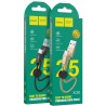 HOCO X35 PREMIUM CHARGING DATA CABLE FOR TYPE-C (L-0,25) BLACK HOCO...