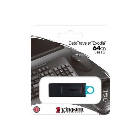 KINGSTON DATATRAVEL 64GB USB 3.2 KINGSTON PENDRIVE