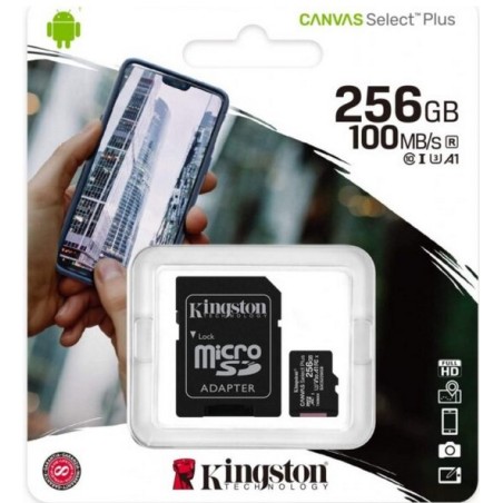 KINGSTON MICRO SD 256GB SELECT PLUS KINGSTON MEMORY CARD