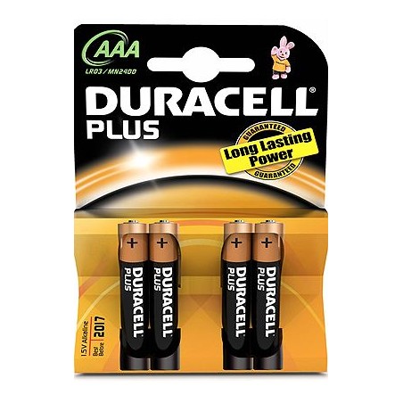 BATTERIA DURACELL MINI STILO PLUS POWER - BL 4PZ DURACELL DURACELL