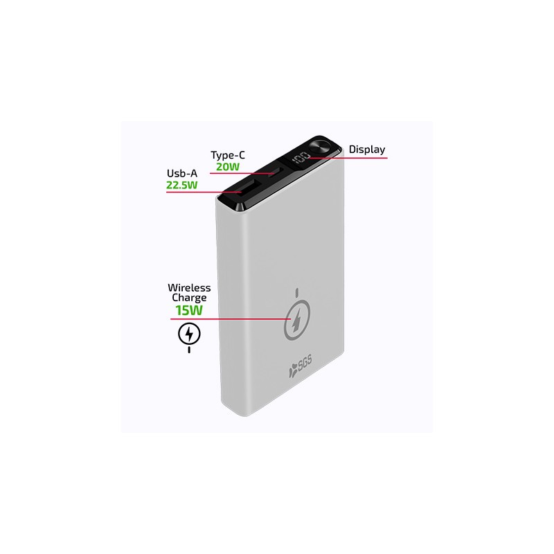 SGS POWERBANK MAGNETIC WIRELESS 10000MAH SGS POWER BANK SGS POWERBANK MAGNETIC WIRELESS 10000MAH SGS POWER BANK